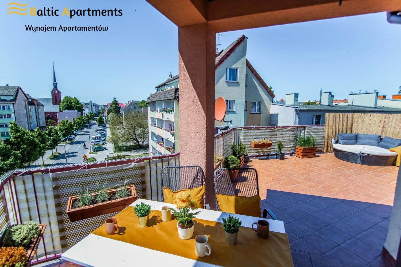 Baltic Apartments - Apartament Sloneczny Taras Swinemünde Exterior foto
